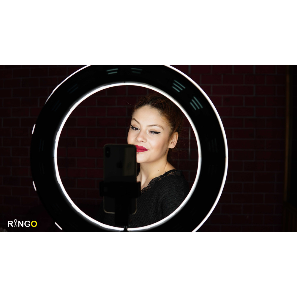 18 inc Profesyonel Ring Light 72 Watt - Dövme, Kuaför ve Güzellik Salonu Özel Serisi