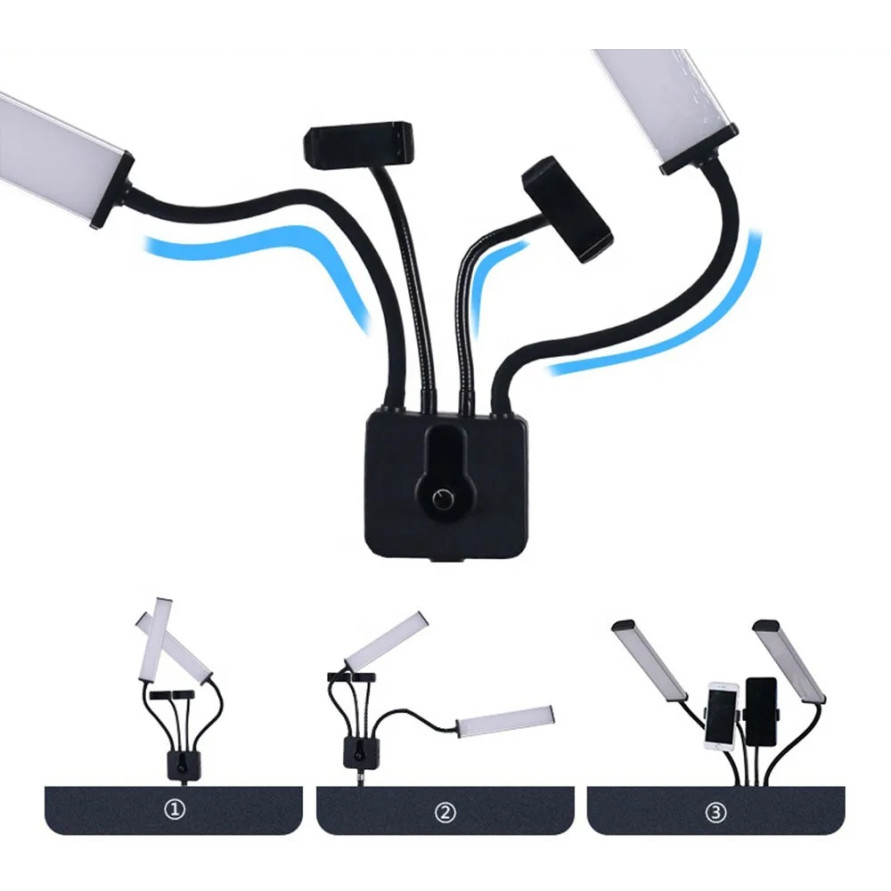 2 Kollu Esnek Uygulama Işığı 40 Watt