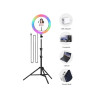 MJ-26 10 inç RGB LED Ring Light – 200cm Tripod