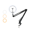 10 inc Masa Üstü Ring Light Twitch TikTok ve Zoom Işığı Yayıncı Seti - Riolink