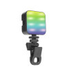 RGB LED Cep Video Işığı 3200K-6500K - 5.5W Type-C Şarjlı