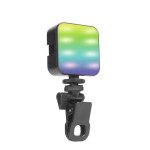 RGB LED Cep Video Işığı 3200K-6500K - 5.5W Type-C Şarjlı