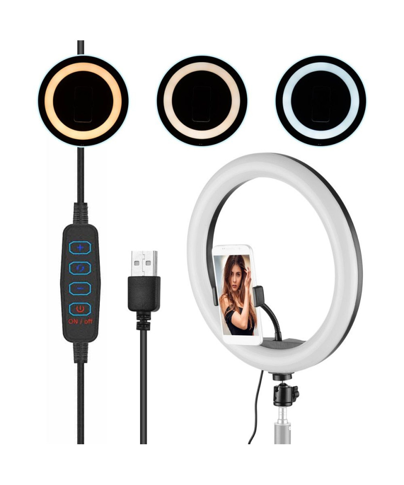 10 inch 9 watt Ring Light Sadece Başlık - Riolink