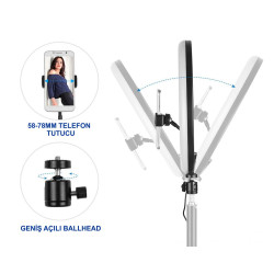 10 inch 9 watt Ring Light Sadece Başlık - Riolink