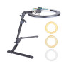 10 inc Masa Üstü Ayaklı Ring Light 9 Watt - Butik Makyaj, Zoom ve Detay İşlem Işığı - Riolink